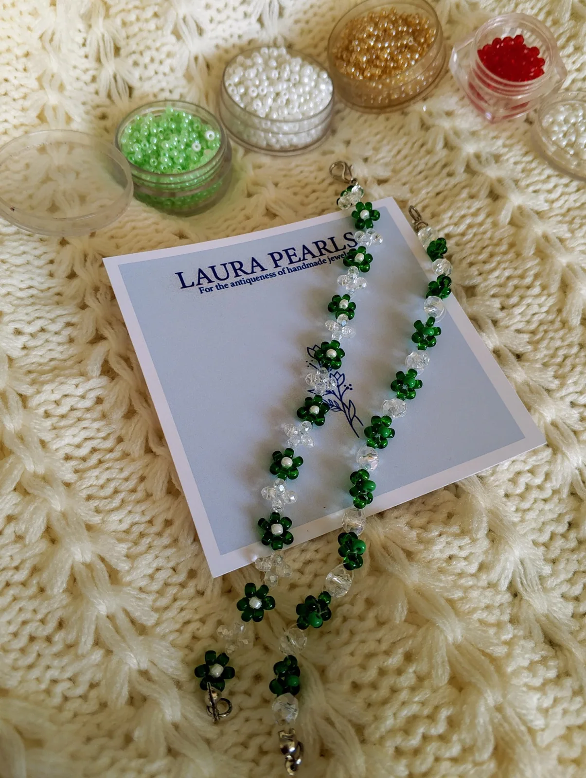 Crystal Bead Bracelet, photo 2