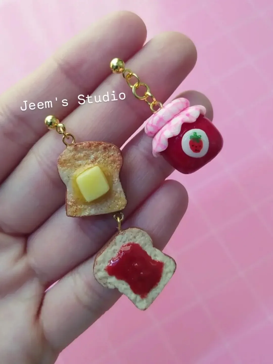 Breakfast Phone Charm