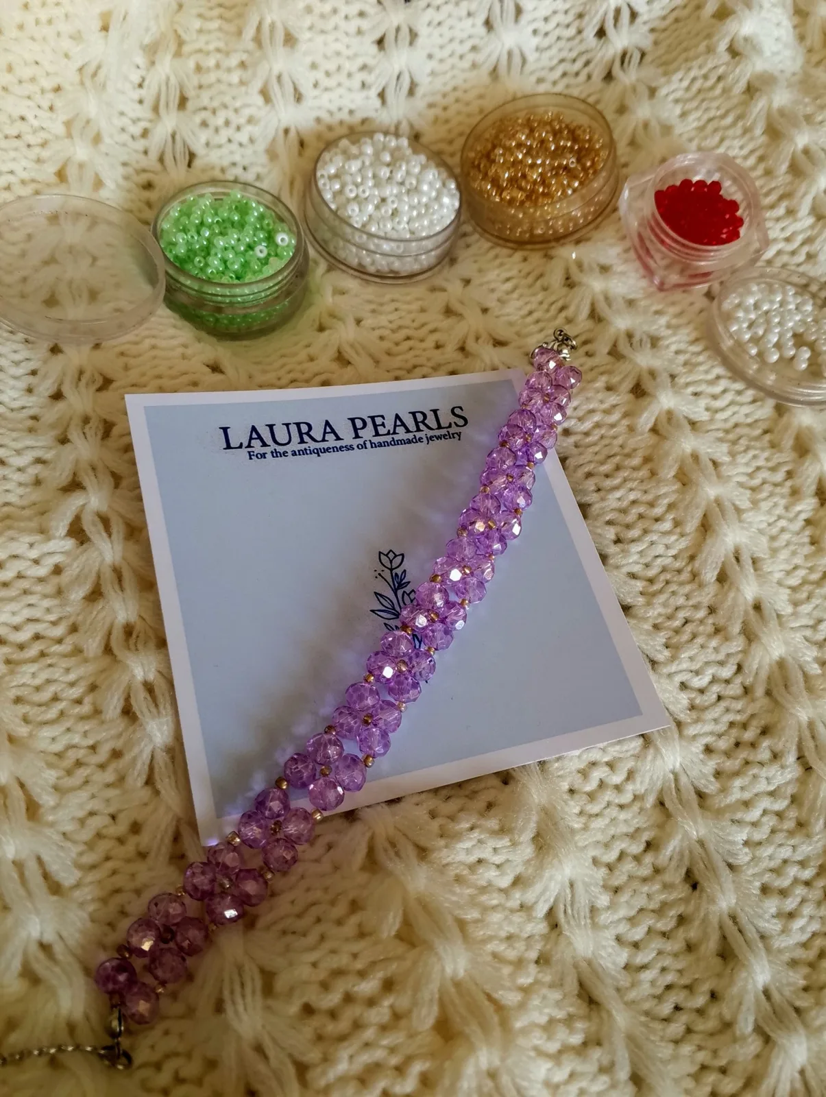 Crystal Bead Bracelet, photo 3