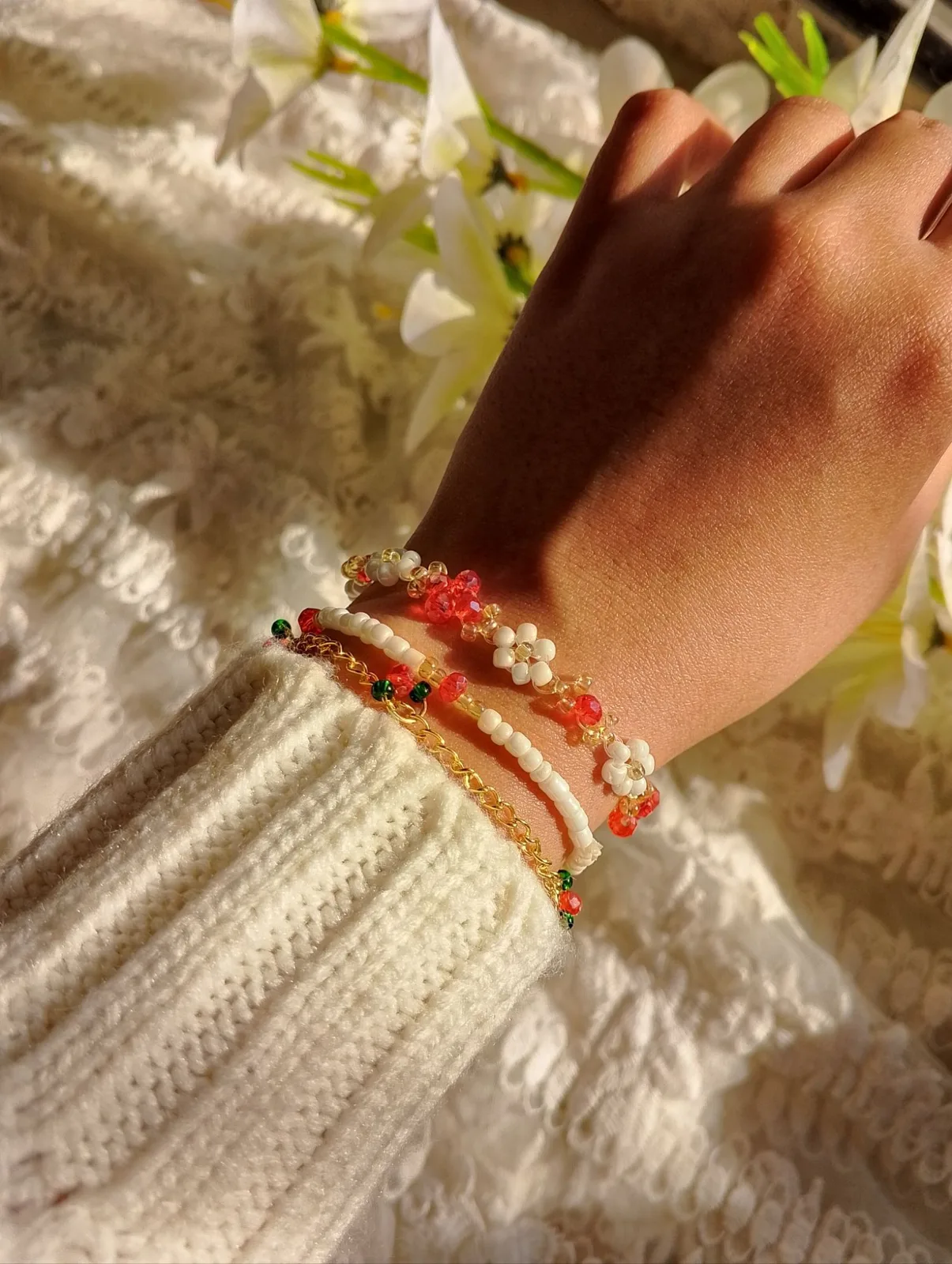 Red Desire Bracelet Set (3 pieces), photo 3