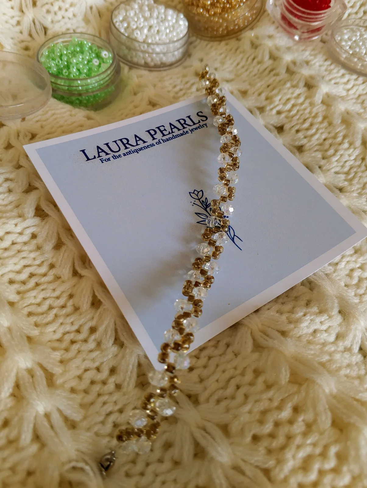Flower Bead Bracelet, photo 4